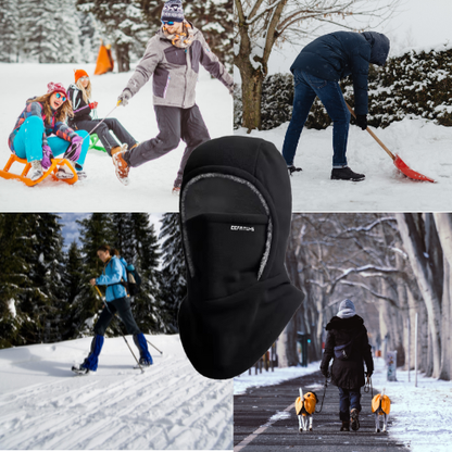Windproof Fleece Balaclava for Face and Neck. ArctiMax™