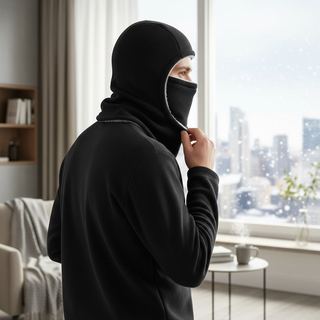 Windproof Fleece Balaclava for Face and Neck. ArctiMax™
