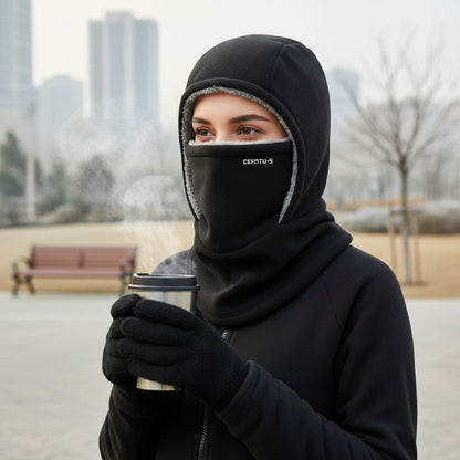 Windproof Fleece Balaclava for Face and Neck. ArctiMax™